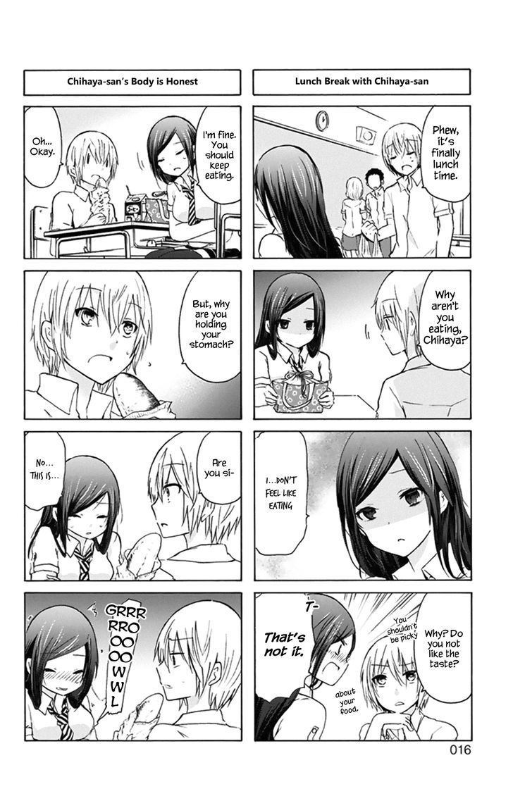 Chihaya-san's Fine That Way Chapter 2 page 2 - Chapter 2 : You can never trust what guys say is the average for a girl