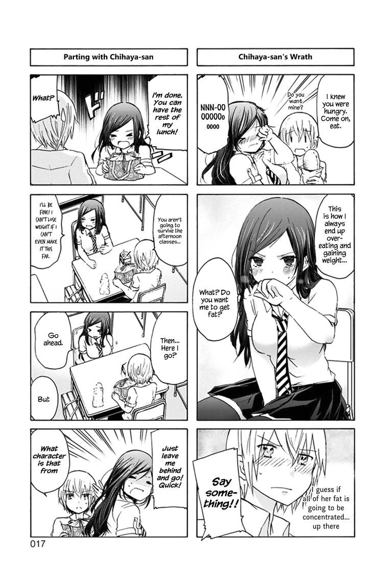 Chihaya-san's Fine That Way Chapter 2 page 3 - Chapter 2 : You can never trust what guys say is the average for a girl