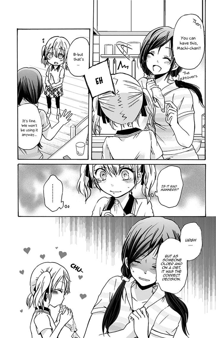 Chihaya-san's Fine That Way Chapter 23 page 10 - Chapter 23 : There's cream on your cheek