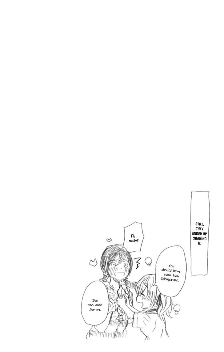 Chihaya-san's Fine That Way Chapter 23 page 11 - Chapter 23 : There's cream on your cheek