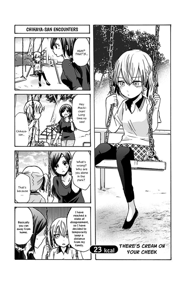 Chihaya-san's Fine That Way Chapter 23 page 2 - Chapter 23 : There's cream on your cheek