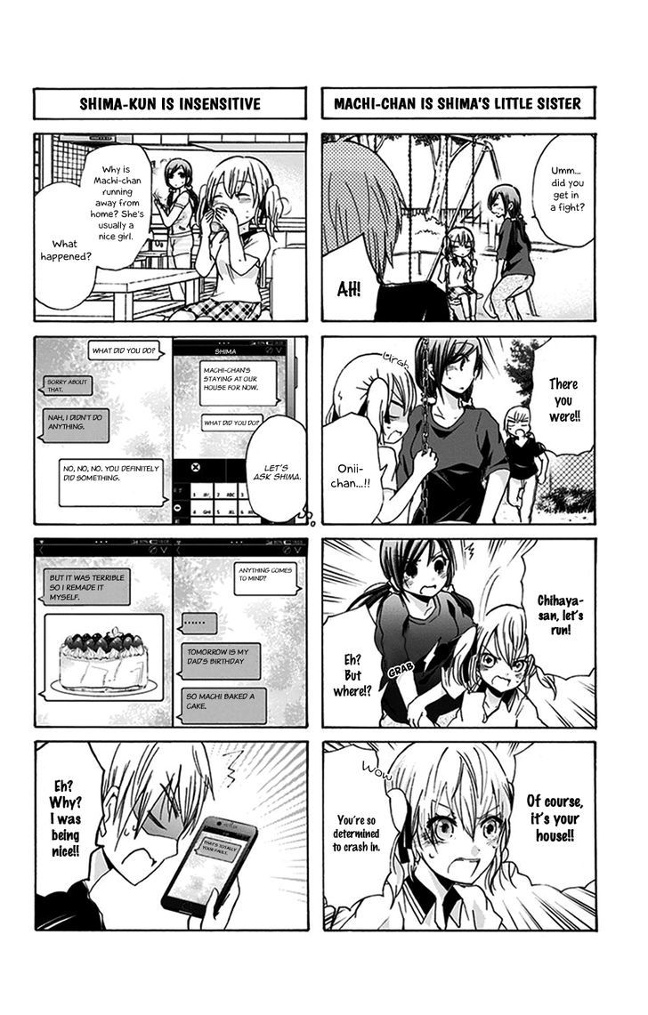 Chihaya-san's Fine That Way Chapter 23 page 3 - Chapter 23 : There's cream on your cheek
