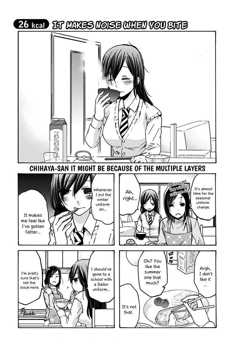 Chihaya-san's Fine That Way Chapter 26 page 2 - Chapter 26 : It makes noise when you bite