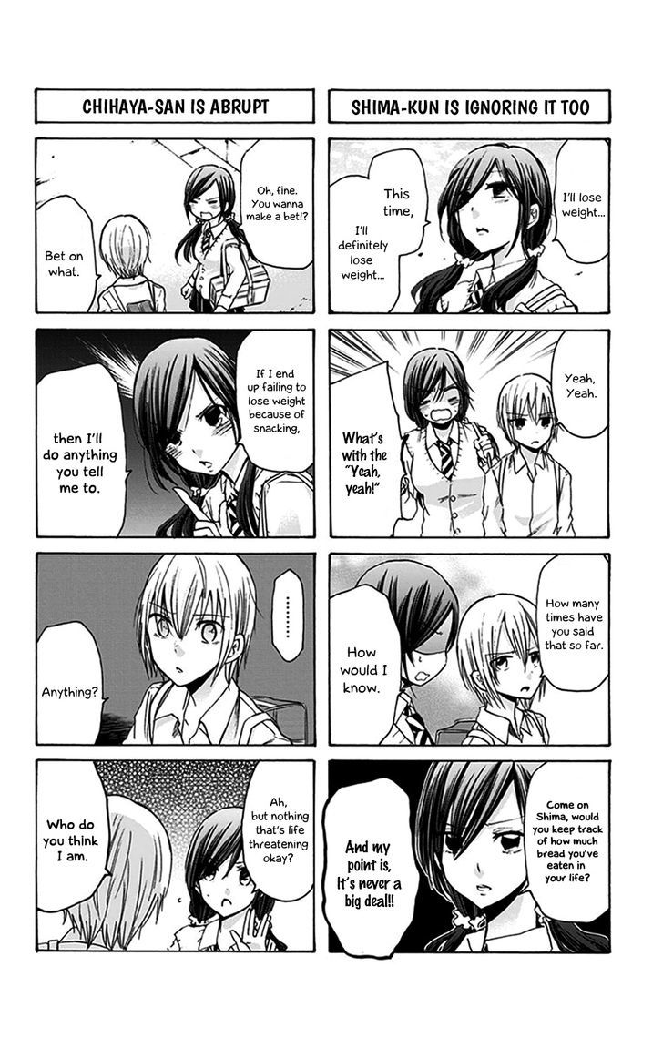 Chihaya-san's Fine That Way Chapter 26 page 3 - Chapter 26 : It makes noise when you bite