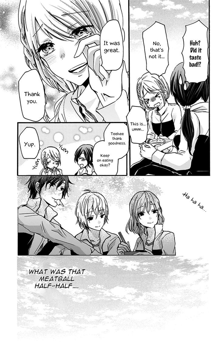 Chihaya-san's Fine That Way Chapter 27 page 10 - Chapter 27 : Aren't you only giving away the healthy stuff?