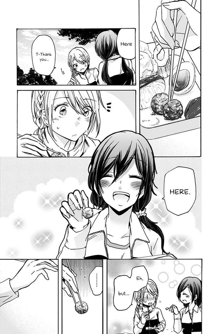 Chihaya-san's Fine That Way Chapter 27 page 8 - Chapter 27 : Aren't you only giving away the healthy stuff?