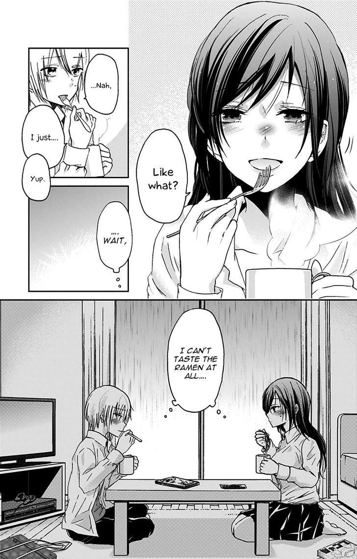 Chihaya-san's Fine That Way Chapter 33 page 15 - Chapter 33 : Hey... can I take these off？