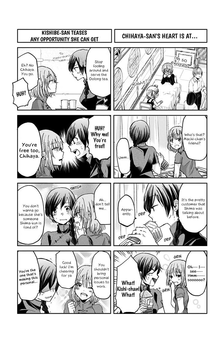 Chihaya-san's Fine That Way Chapter 36 page 4 - Chapter 36 : Ruining a fun meal is even more unacceptable!!