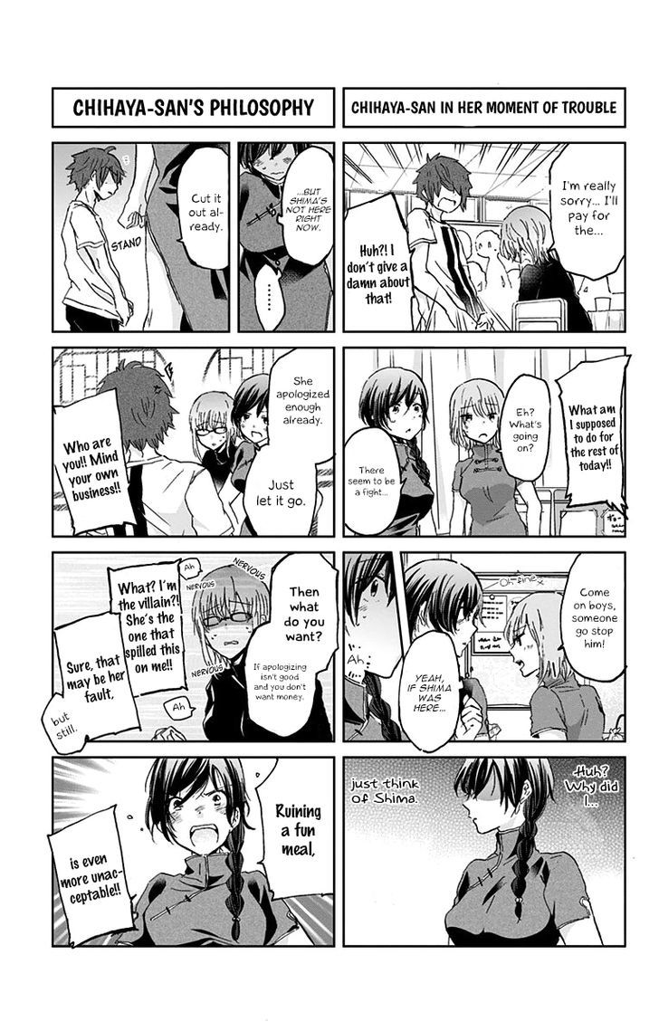 Chihaya-san's Fine That Way Chapter 36 page 6 - Chapter 36 : Ruining a fun meal is even more unacceptable!!