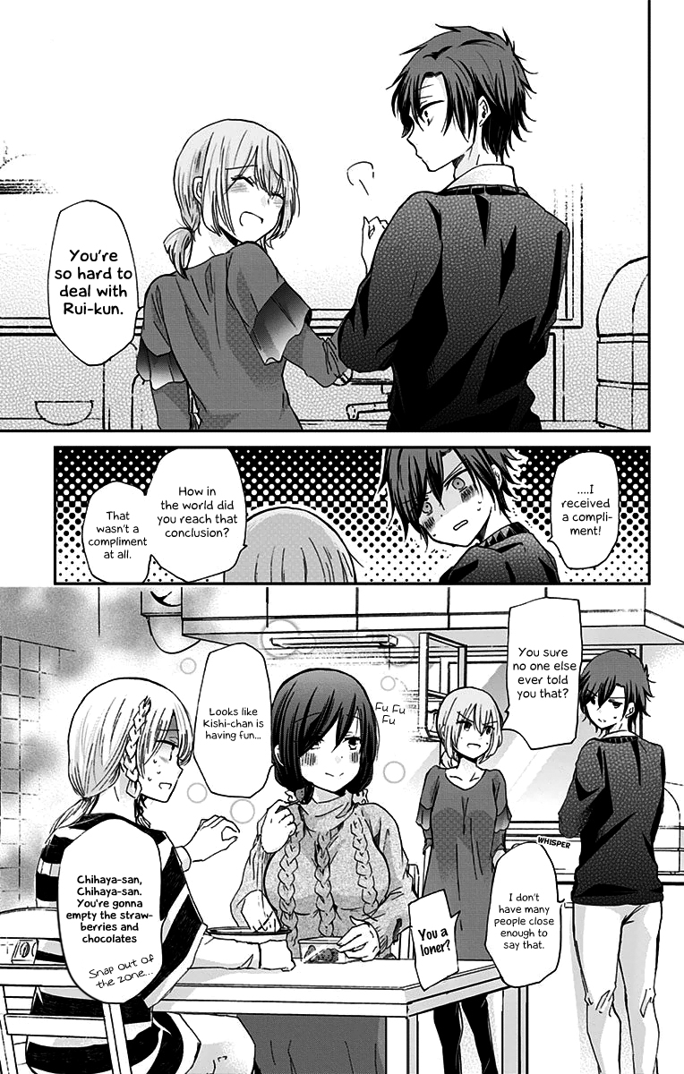 Chihaya-san's Fine That Way Chapter 43 page 10 - Chapter 43 : Chihaya-san, Chihaya-san. You're gonna empty the strawberries and ...