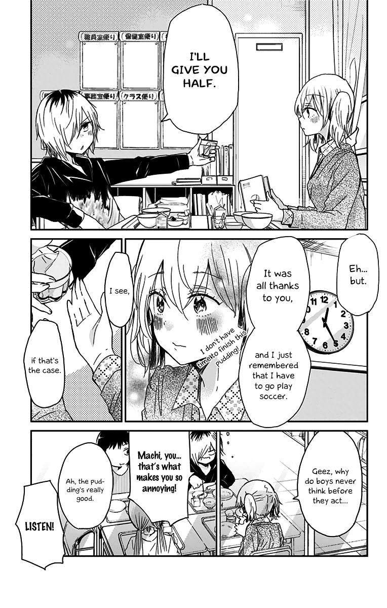 Chihaya-san's Fine That Way Chapter 45 page 10 - Chapter 45 : I'll give you half.