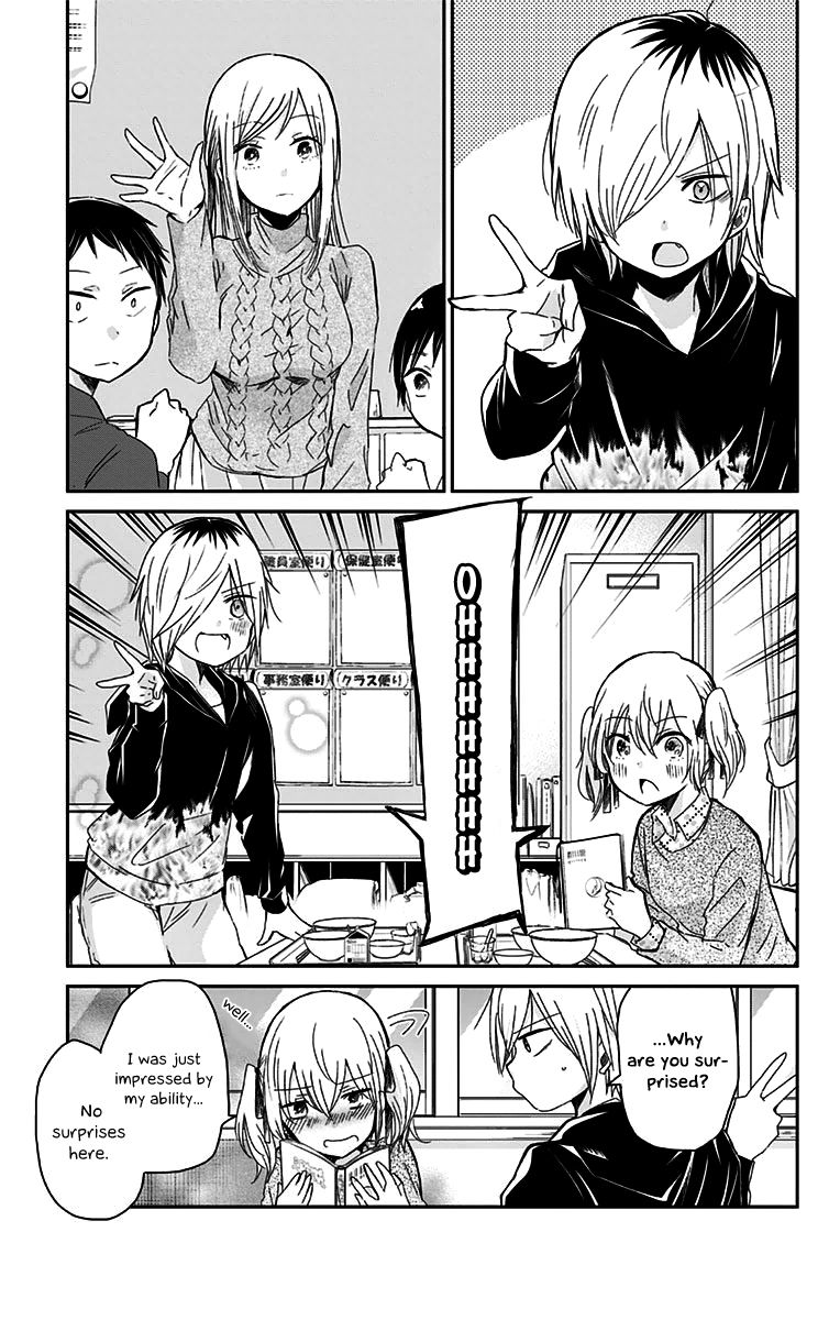 Chihaya-san's Fine That Way Chapter 45 page 8 - Chapter 45 : I'll give you half.