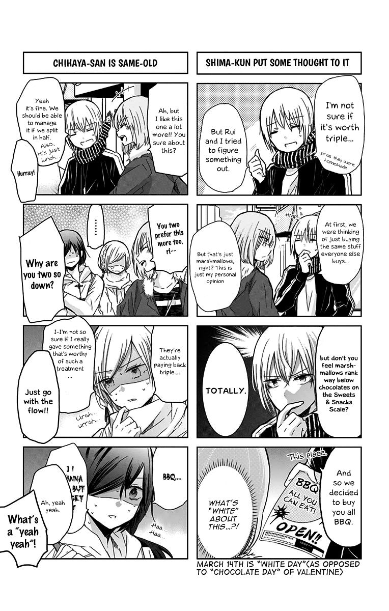 Chihaya-san's Fine That Way Chapter 46 page 3 - Chapter 46 : No Breath, No Water!!