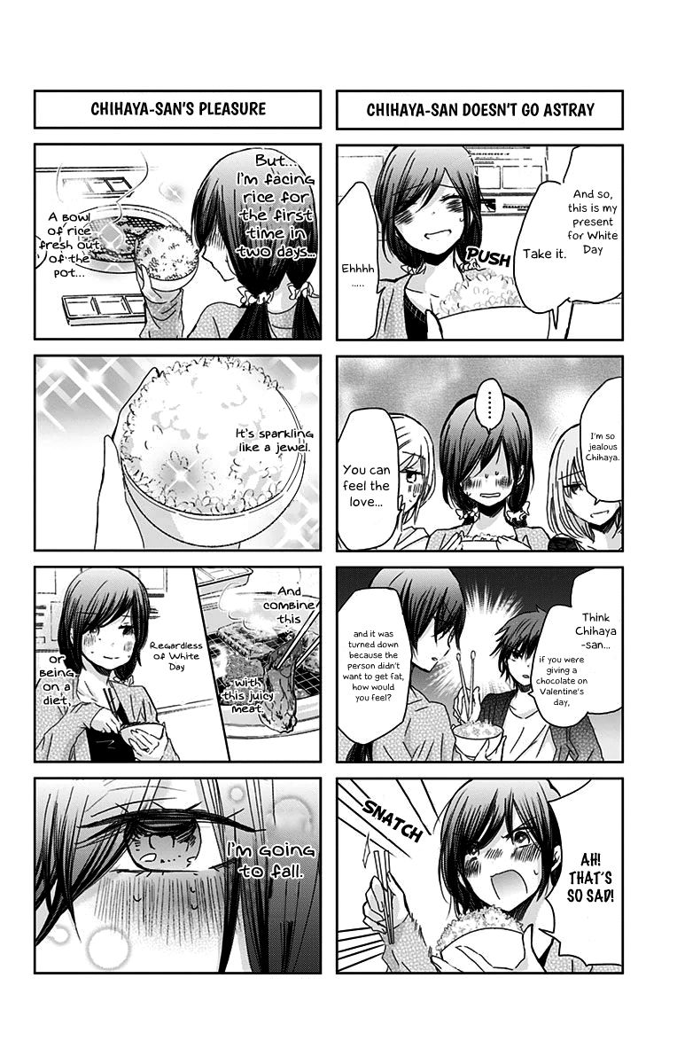 Chihaya-san's Fine That Way Chapter 46 page 7 - Chapter 46 : No Breath, No Water!!