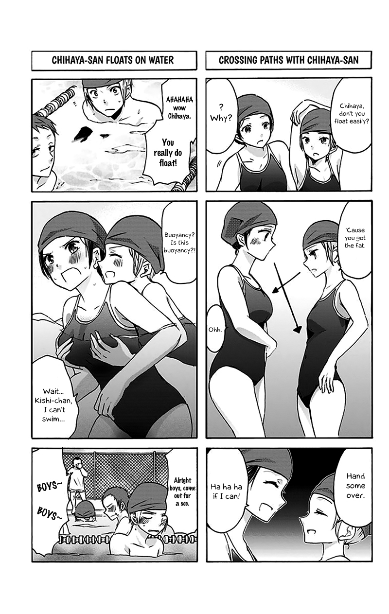 Chihaya-san's Fine That Way Chapter 5 page 4 - Chapter 5 : Don't you know when a girl loses, it starts with her breasts?!
