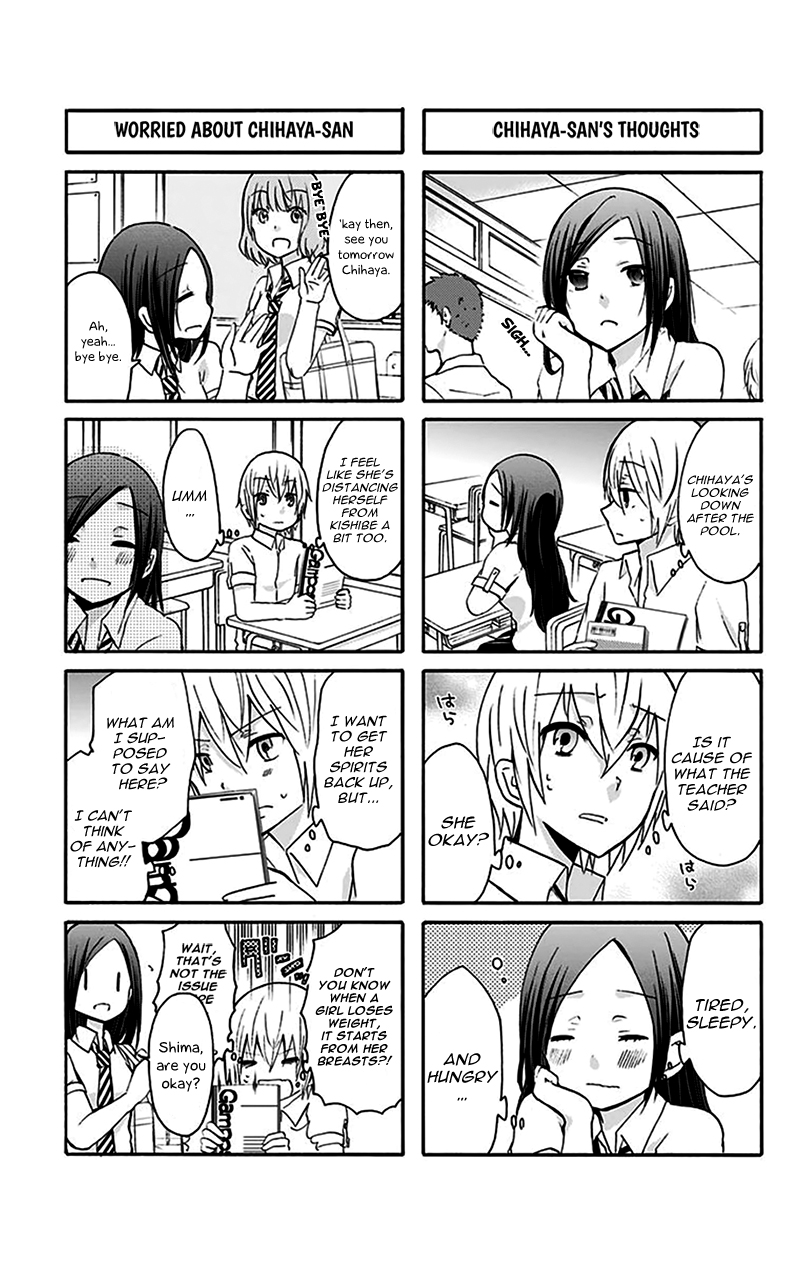 Chihaya-san's Fine That Way Chapter 5 page 6 - Chapter 5 : Don't you know when a girl loses, it starts with her breasts?!