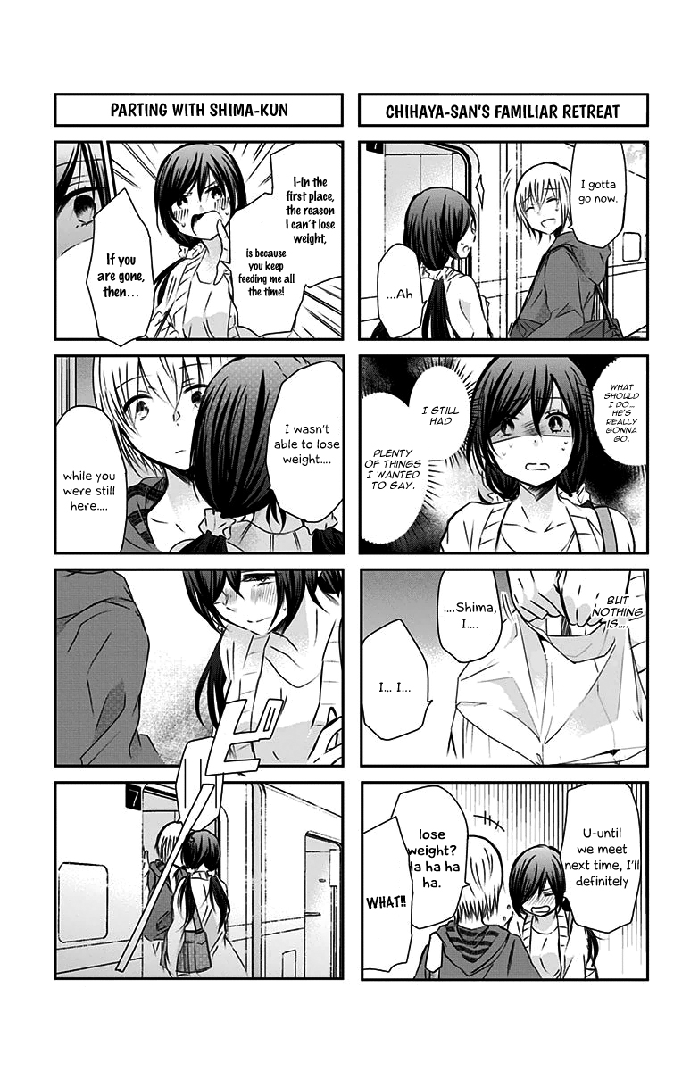 Chihaya-san's Fine That Way Chapter 50 page 6 - Chapter 50 : Saying that right there is cheating!!