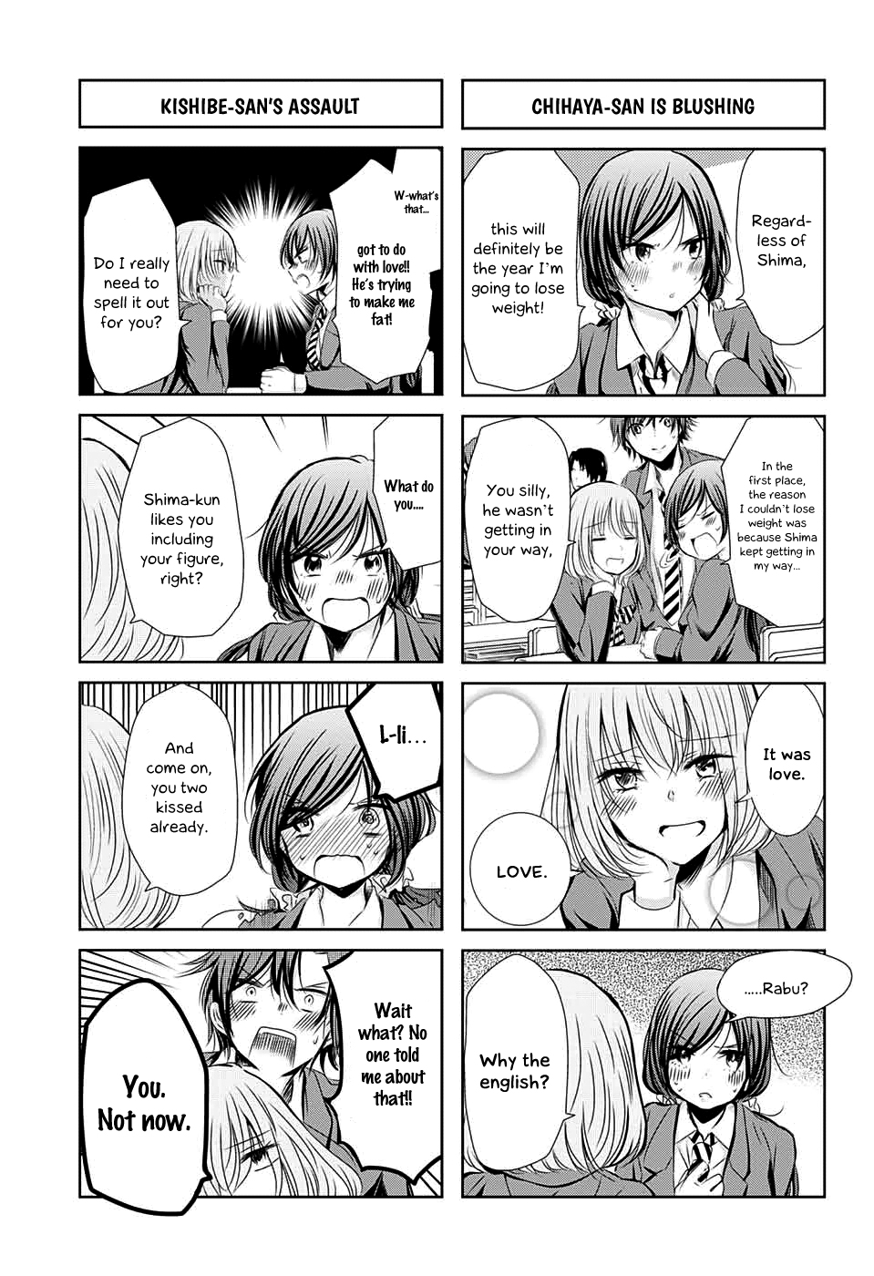 Chihaya-san's Fine That Way Chapter 51 page 4 - Chapter 51 : What's love...!!