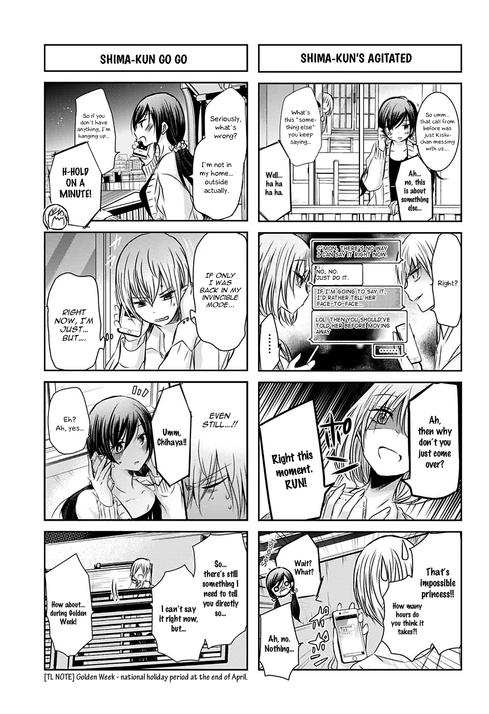 Chihaya-san's Fine That Way Chapter 54 page 8 - Chapter 54 : I AM INVINCIBLE!!!