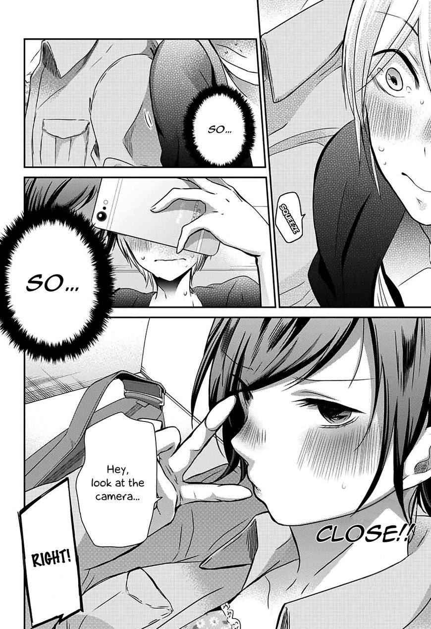 Chihaya-san's Fine That Way Chapter 57 page 9 - Chapter 57 : Hey, look at the camera…
