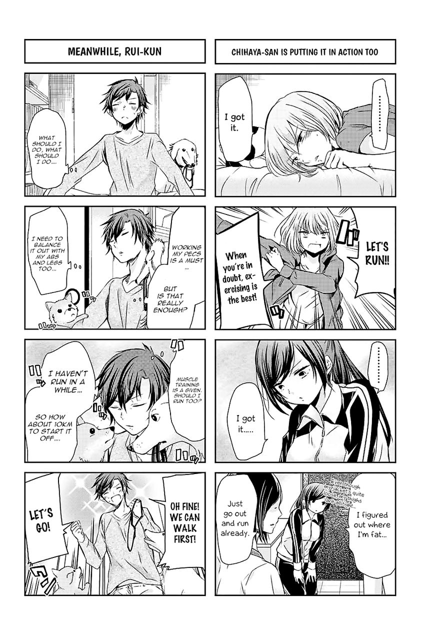 Chihaya-san's Fine That Way Chapter 59 page 3 - Chapter 59 : Yeah I'm blushing
