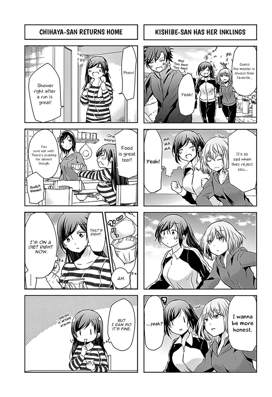 Chihaya-san's Fine That Way Chapter 61 page 4 - Chapter 61 : I wanna be honest…