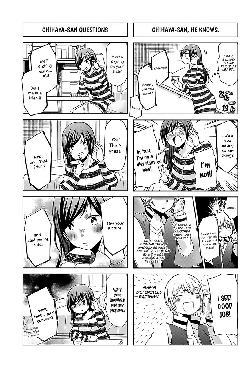 Chihaya-san's Fine That Way Chapter 61 page 6 - Chapter 61 : I wanna be honest…