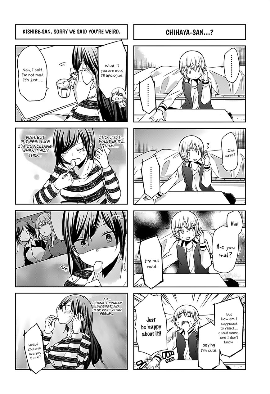 Chihaya-san's Fine That Way Chapter 61 page 7 - Chapter 61 : I wanna be honest…