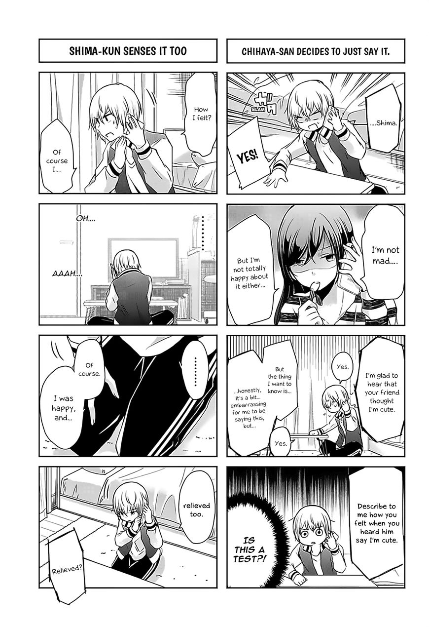 Chihaya-san's Fine That Way Chapter 61 page 8 - Chapter 61 : I wanna be honest…