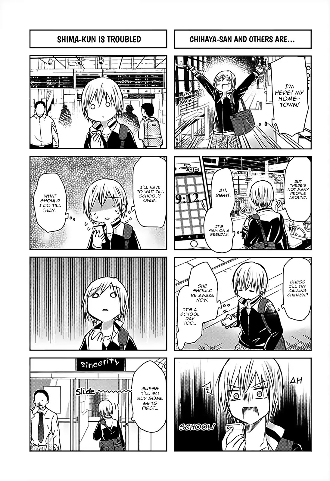 Chihaya-san's Fine That Way Chapter 66 page 4 - Chapter 66: Anytime Now...