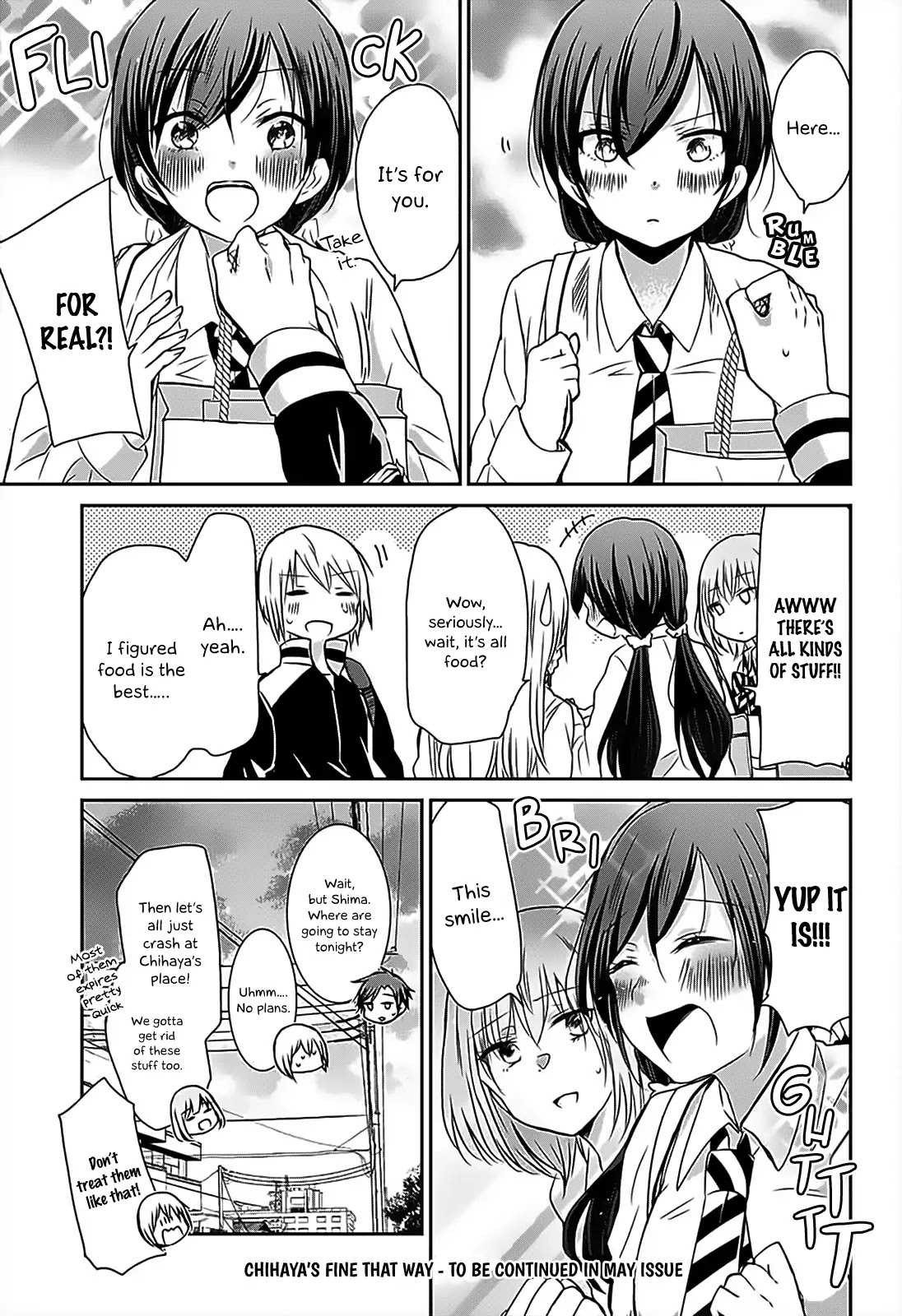 Chihaya-san's Fine That Way Chapter 67 page 10 - Chapter 67: I Miss Him...
