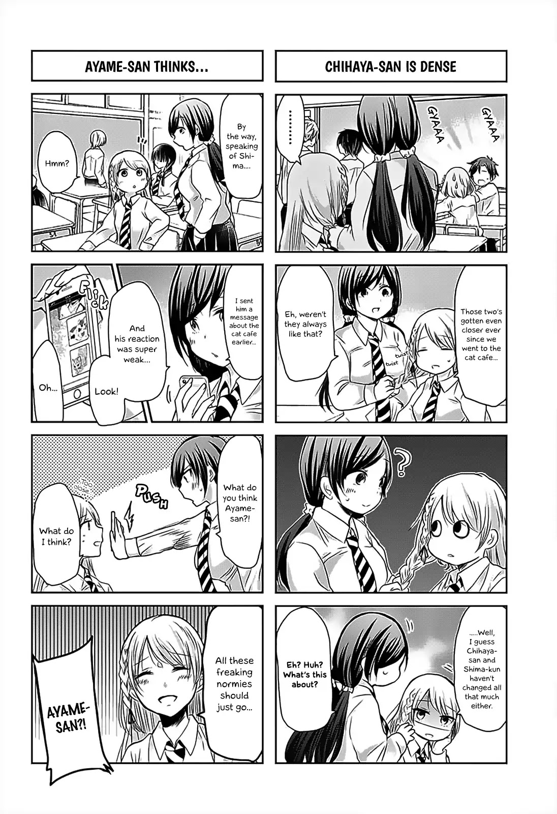 Chihaya-san's Fine That Way Chapter 67 page 3 - Chapter 67: I Miss Him...