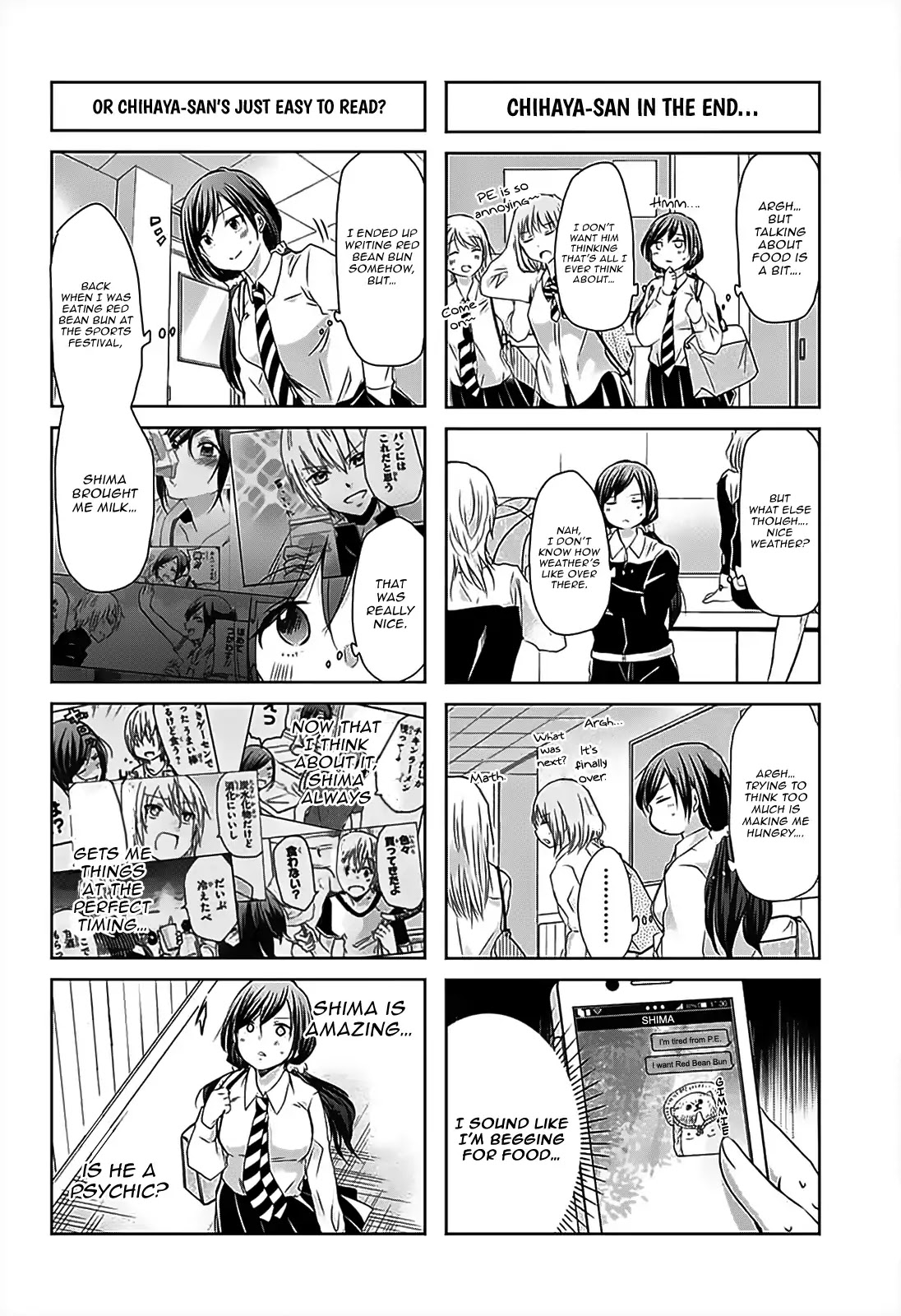 Chihaya-san's Fine That Way Chapter 67 page 5 - Chapter 67: I Miss Him...