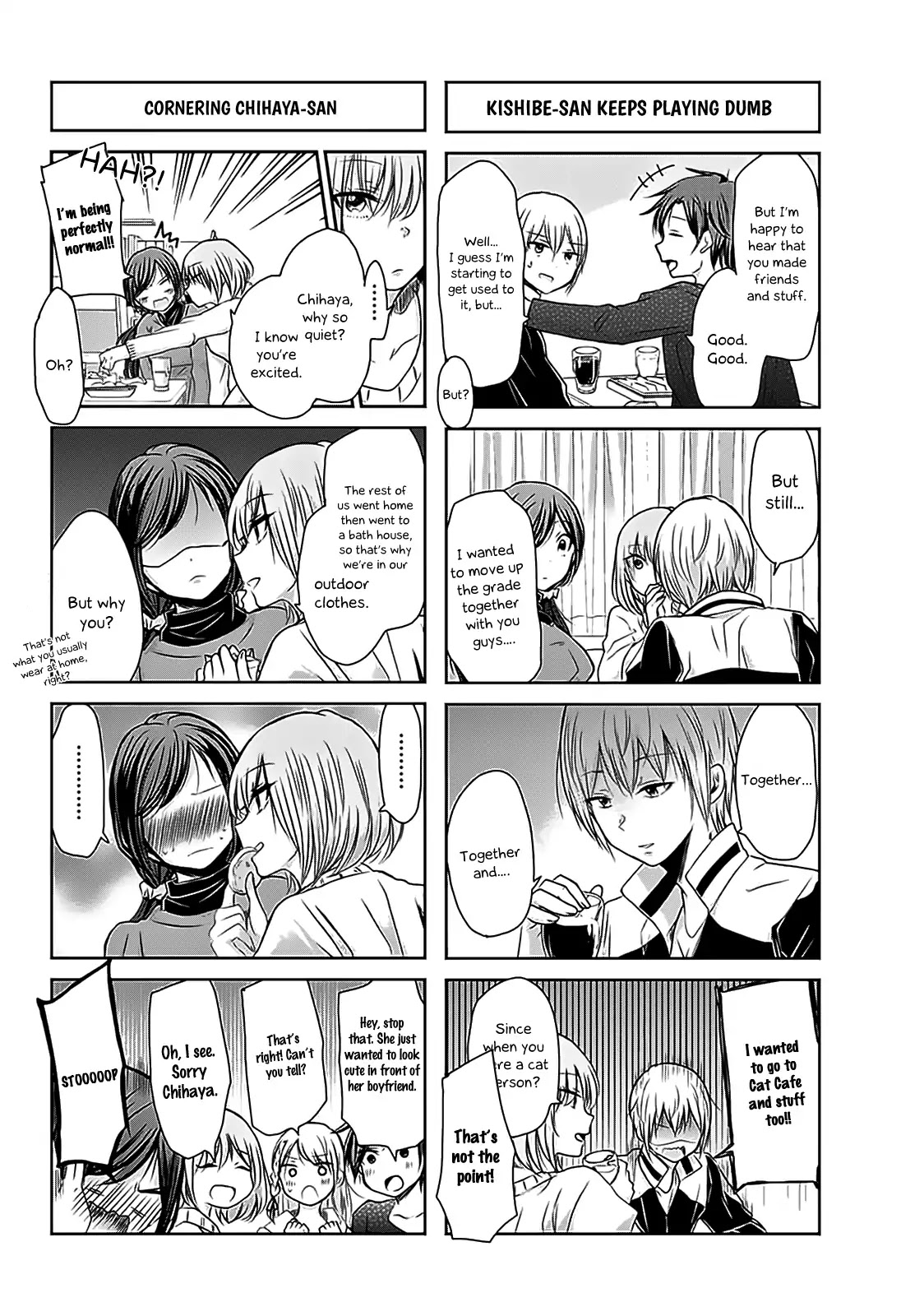 Chihaya-san's Fine That Way Chapter 68 page 3 - Chapter 68: I Like You The Way You Are. [End]