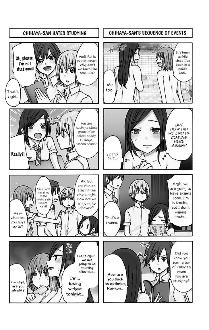Chihaya-san's Fine That Way Chapter 9 page 3 - Chapter 9 : Baths are awesome