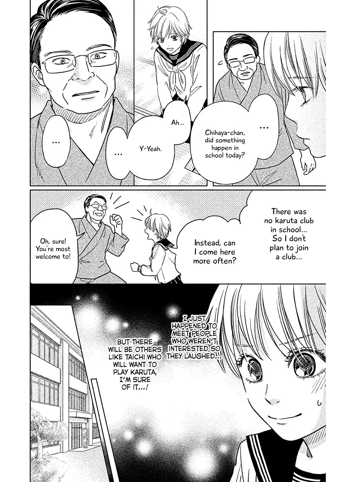 Chihayafuru: Middle School Arc Chapter 1 page 10 - Chapter 1: 1st Poem