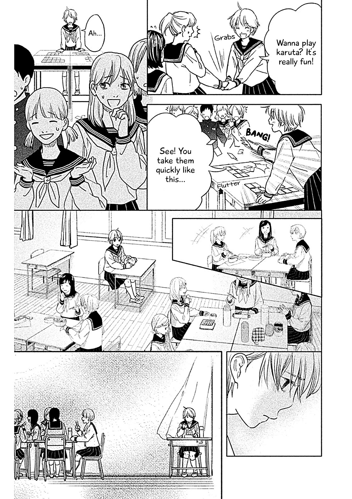 Chihayafuru: Middle School Arc Chapter 1 page 11 - Chapter 1: 1st Poem