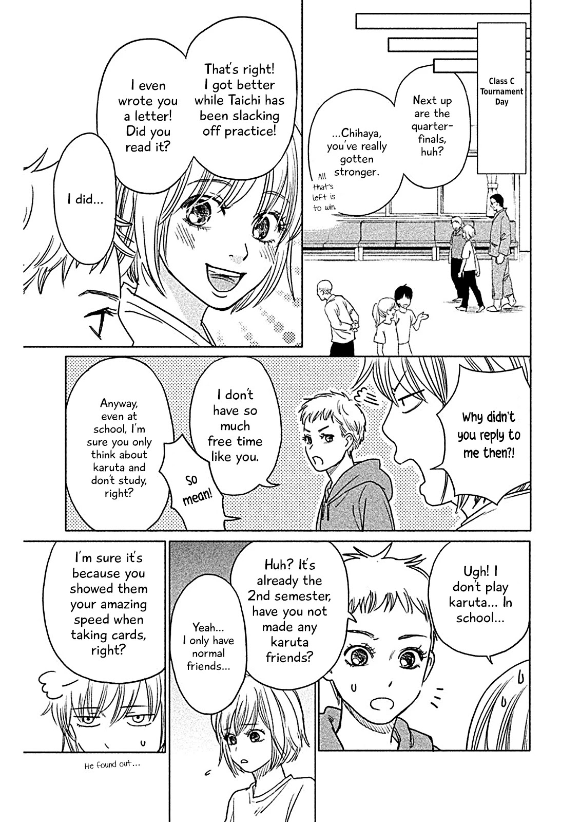Chihayafuru: Middle School Arc Chapter 1 page 19 - Chapter 1: 1st Poem