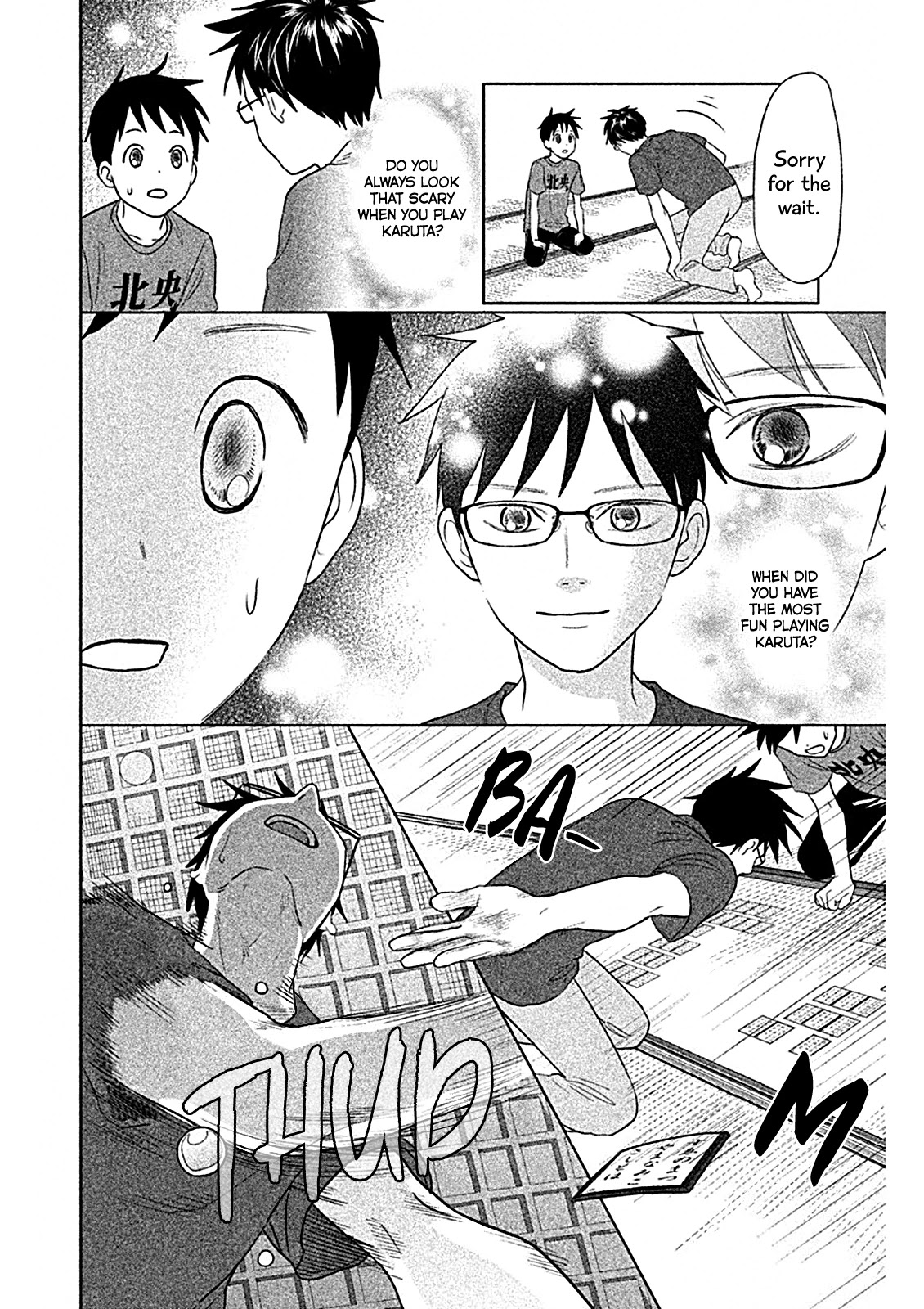 Chihayafuru: Middle School Arc Chapter 10 page 17 - Chapter 10: 10th Poem