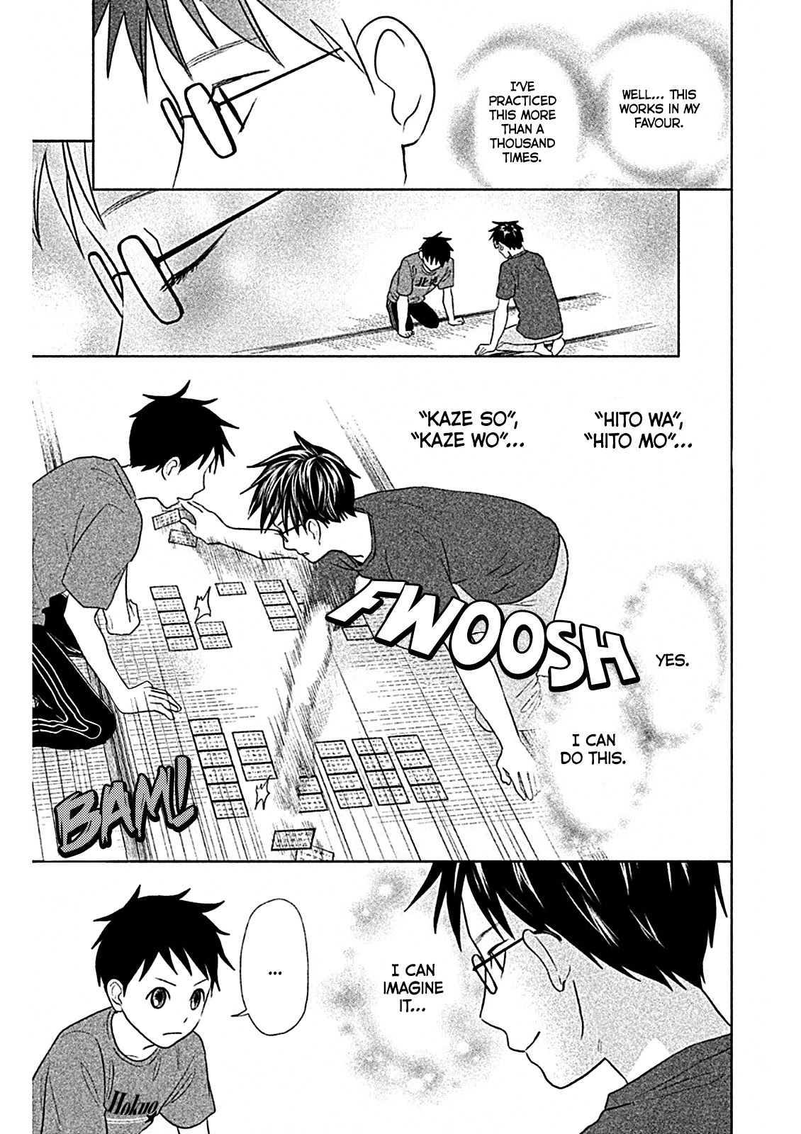 Chihayafuru: Middle School Arc Chapter 10 page 4 - Chapter 10: 10th Poem