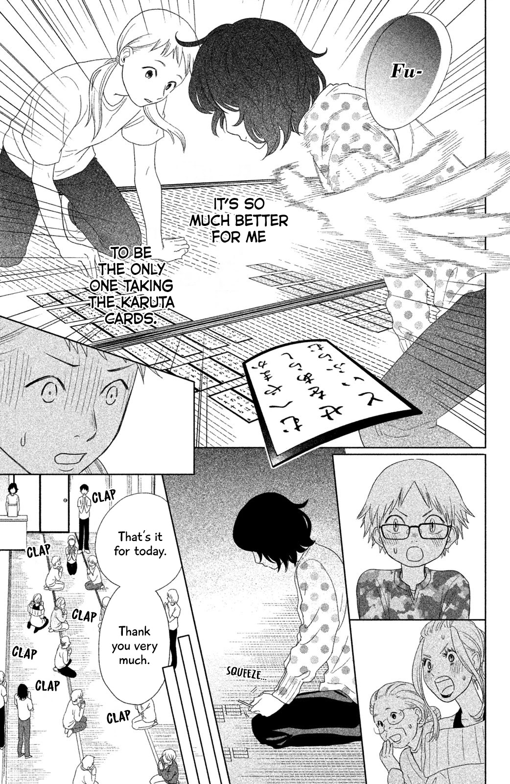 Chihayafuru: Middle School Arc Chapter 11 page 22 - Chapter 11: 11th Poem