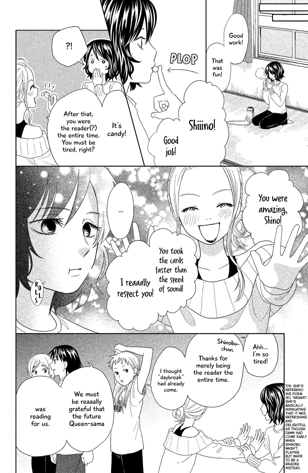 Chihayafuru: Middle School Arc Chapter 11 page 23 - Chapter 11: 11th Poem