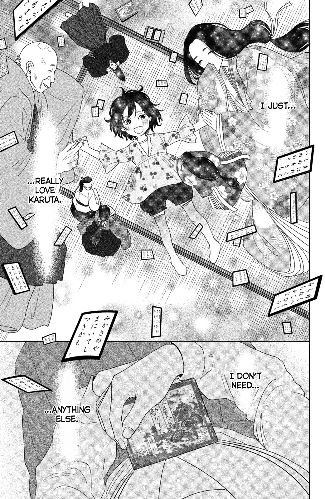 Chihayafuru: Middle School Arc Chapter 11 page 28 - Chapter 11: 11th Poem