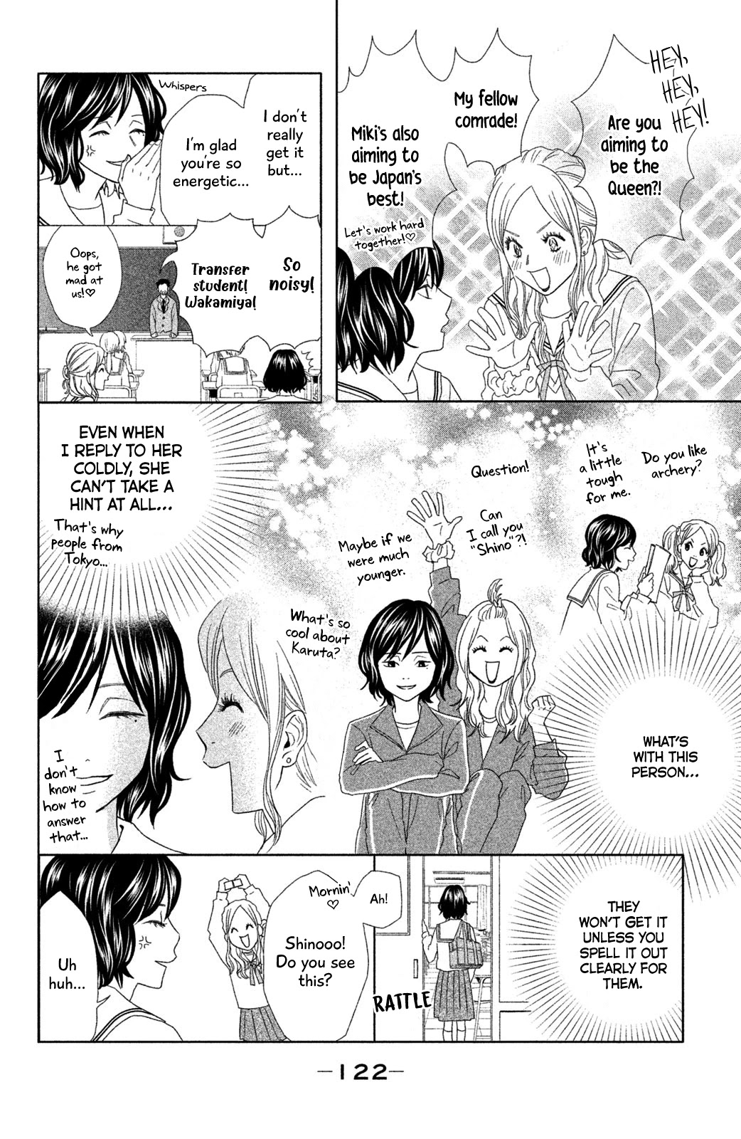 Chihayafuru: Middle School Arc Chapter 11 page 7 - Chapter 11: 11th Poem