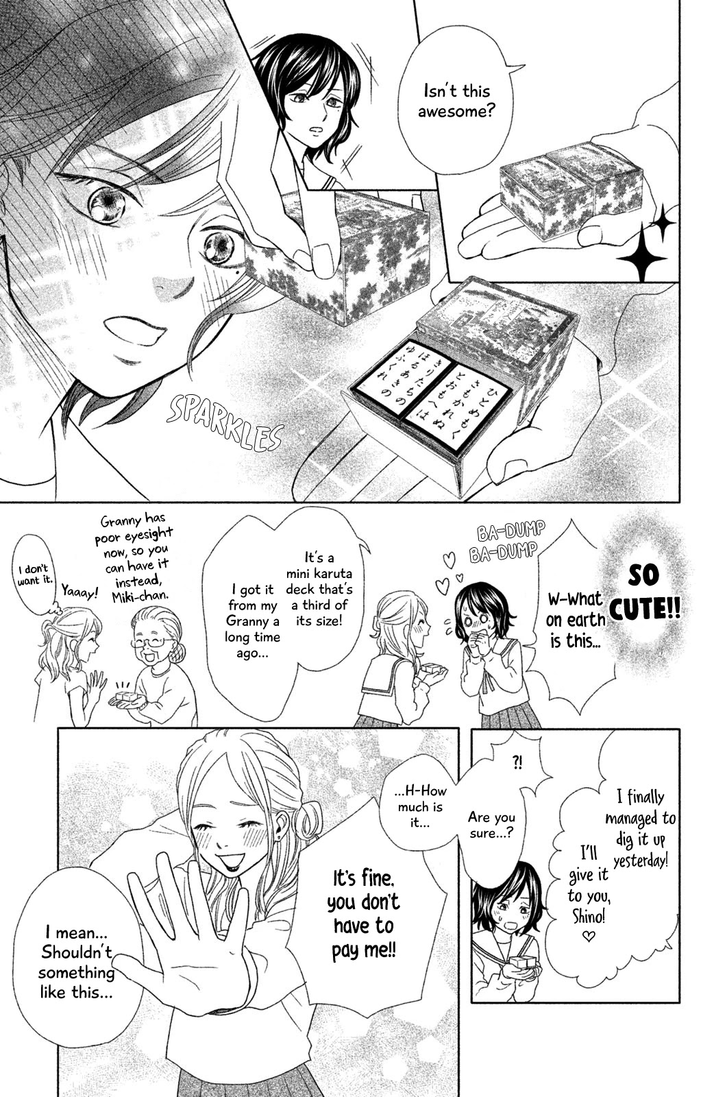Chihayafuru: Middle School Arc Chapter 11 page 8 - Chapter 11: 11th Poem