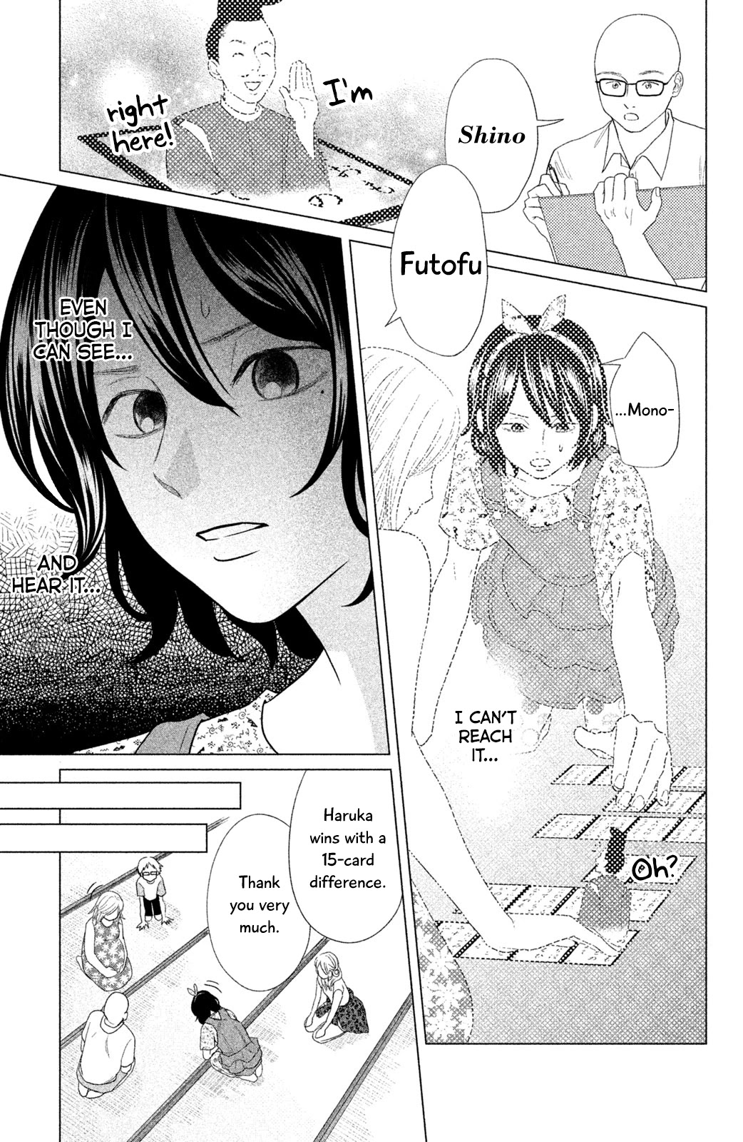 Chihayafuru: Middle School Arc Chapter 12 page 14 - Chapter 12: 12th Poem