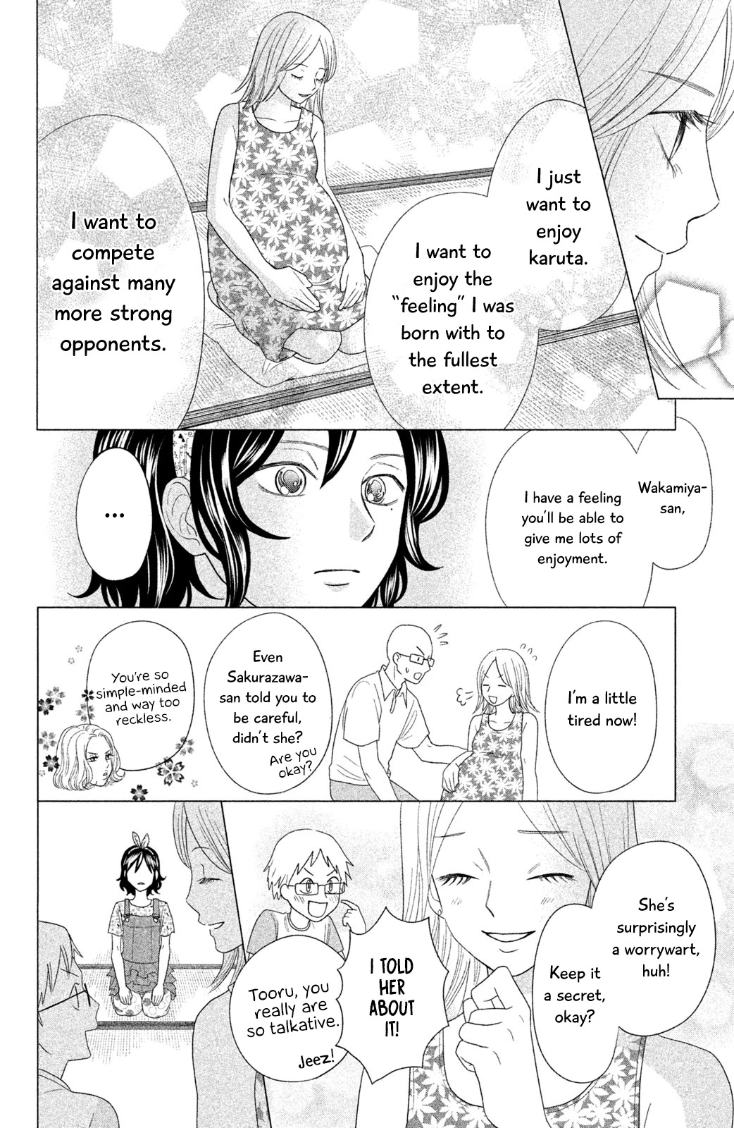 Chihayafuru: Middle School Arc Chapter 12 page 17 - Chapter 12: 12th Poem