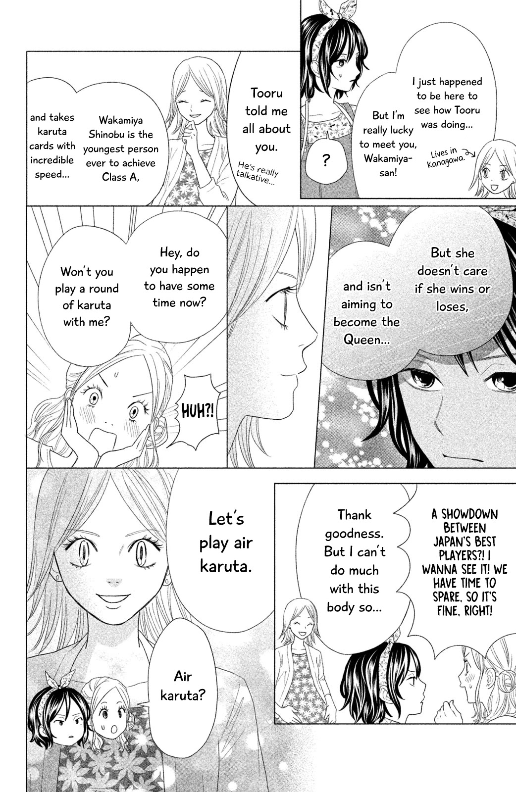 Chihayafuru: Middle School Arc Chapter 12 page 9 - Chapter 12: 12th Poem
