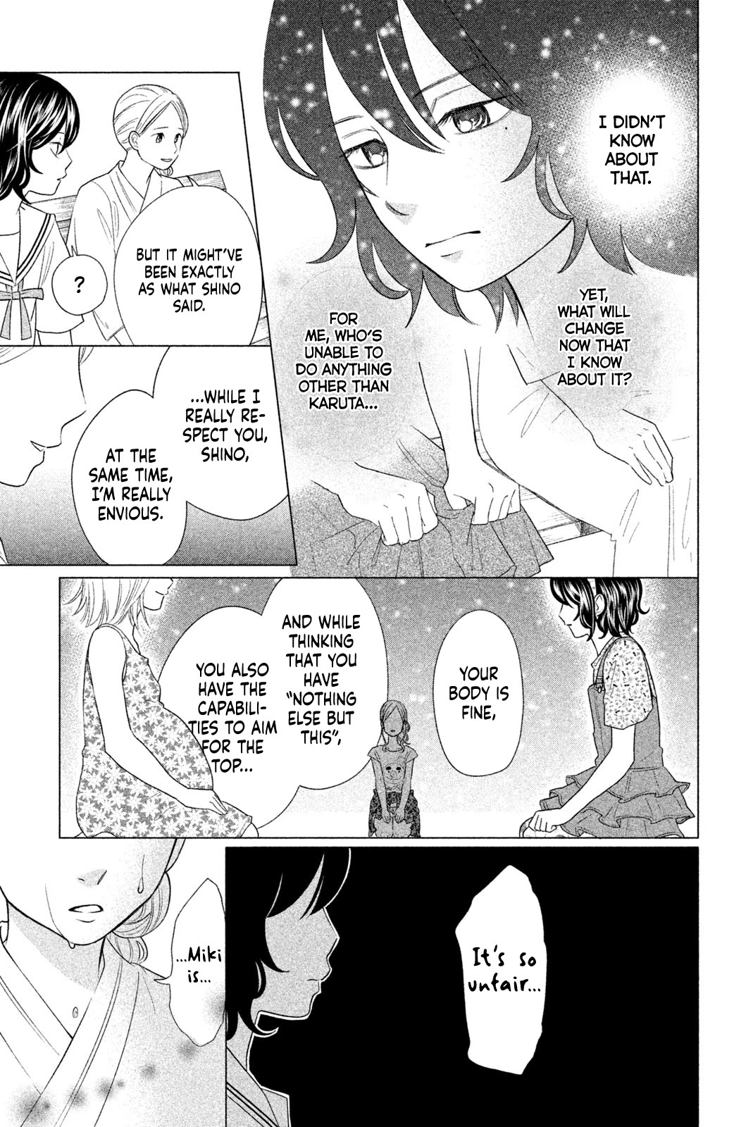 Chihayafuru: Middle School Arc Chapter 13 page 19 - Chapter 13: 13th Poem