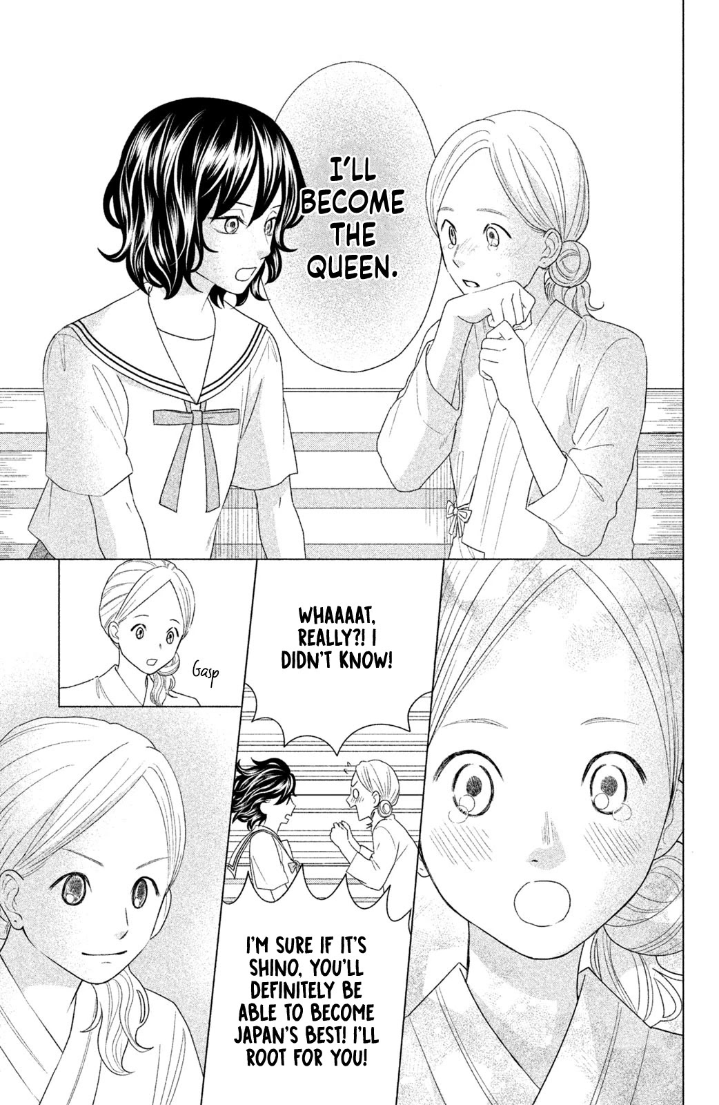Chihayafuru: Middle School Arc Chapter 13 page 21 - Chapter 13: 13th Poem